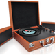 Image for article titled This Transforming Briefcase Turntable Is a Walkman For Your Records
